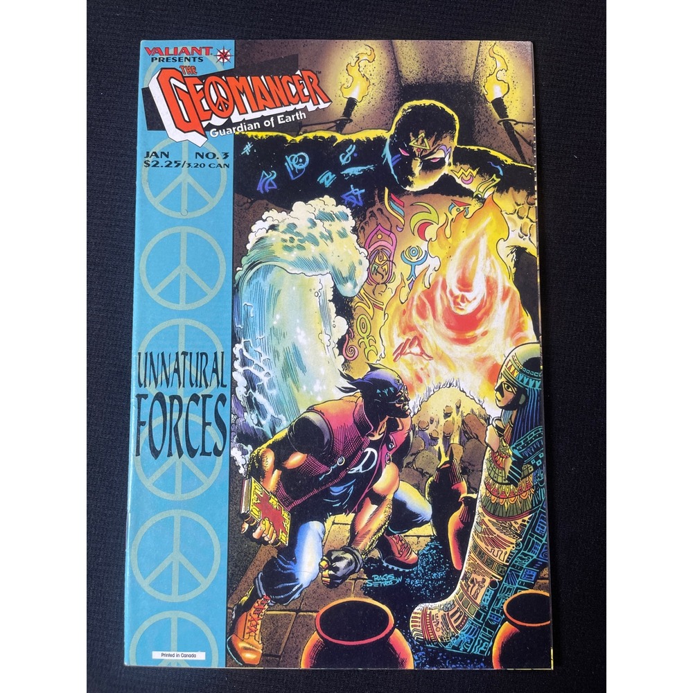 Valiant Presents Quantum Guardian of Earth Comic Book Issue 3 Unnatural Forces